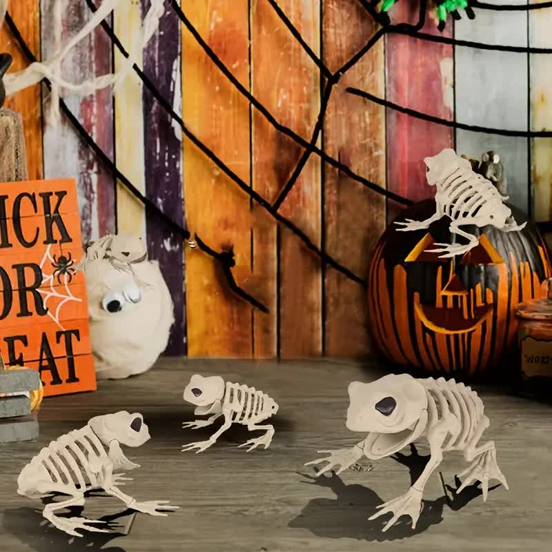 Frosch Skelett – Halloween Dekoration