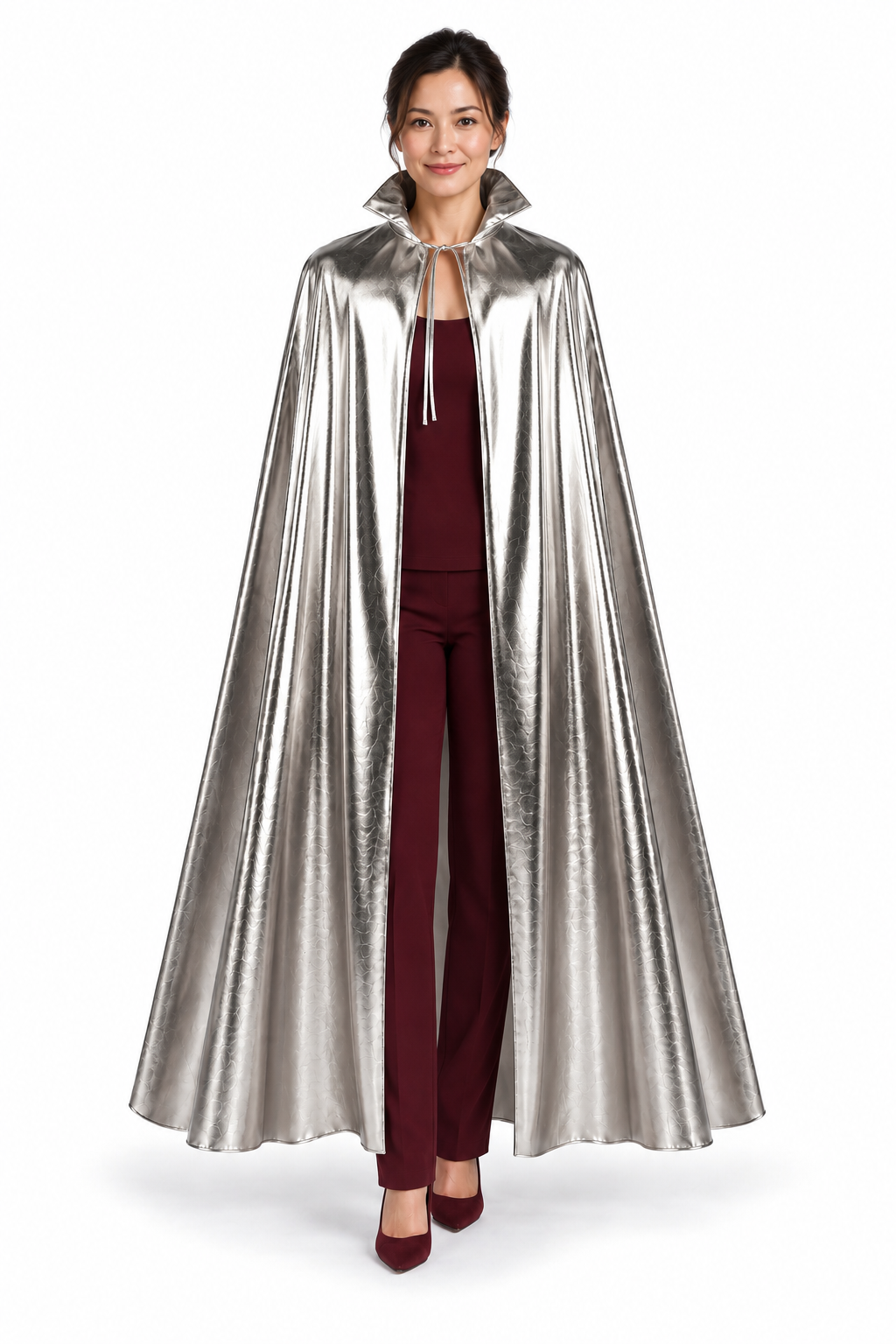 Space Umhang mit Kragen – Alien Cape