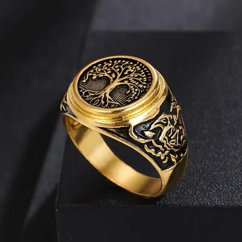 Fingerring Baum des Lebens – Keltischer Ring