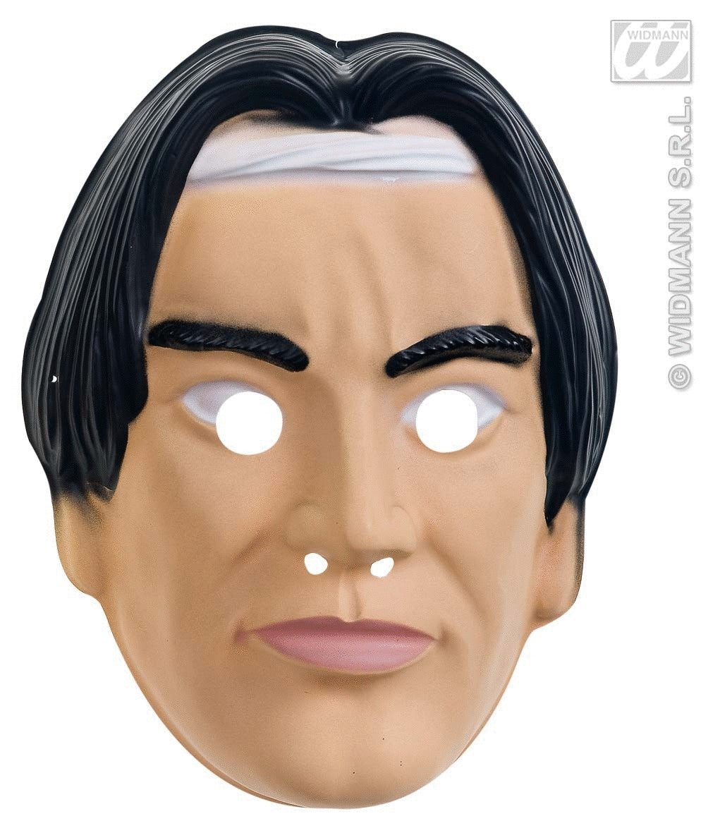 Herrengesicht Maske aus Plastik