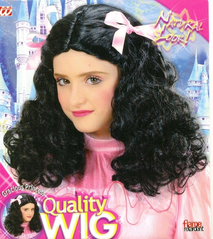 Prinzessinnen-Perücke mit langen Locken