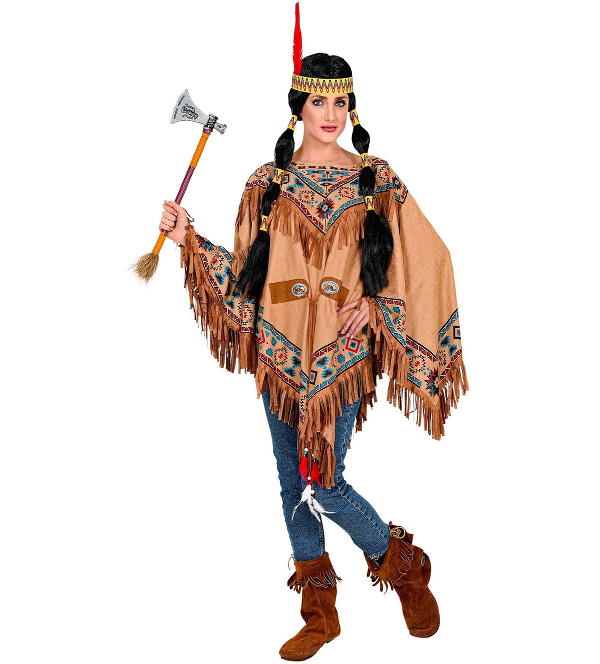 Western Poncho – Indianer & Indianerin