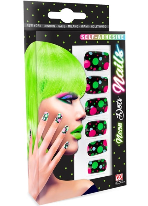 80er Jahre Fingernägel – Party Nails
