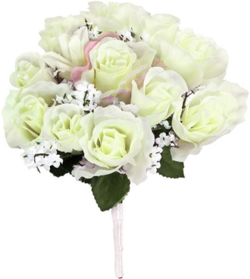 Brautstrauss mit Rosen – Kunstblumen