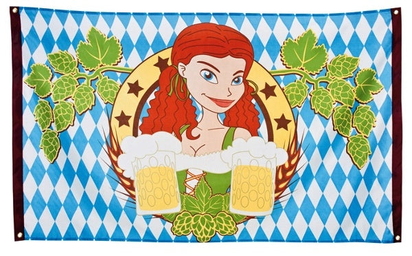 Oktoberfest Fahne – Bierfest Dekoration