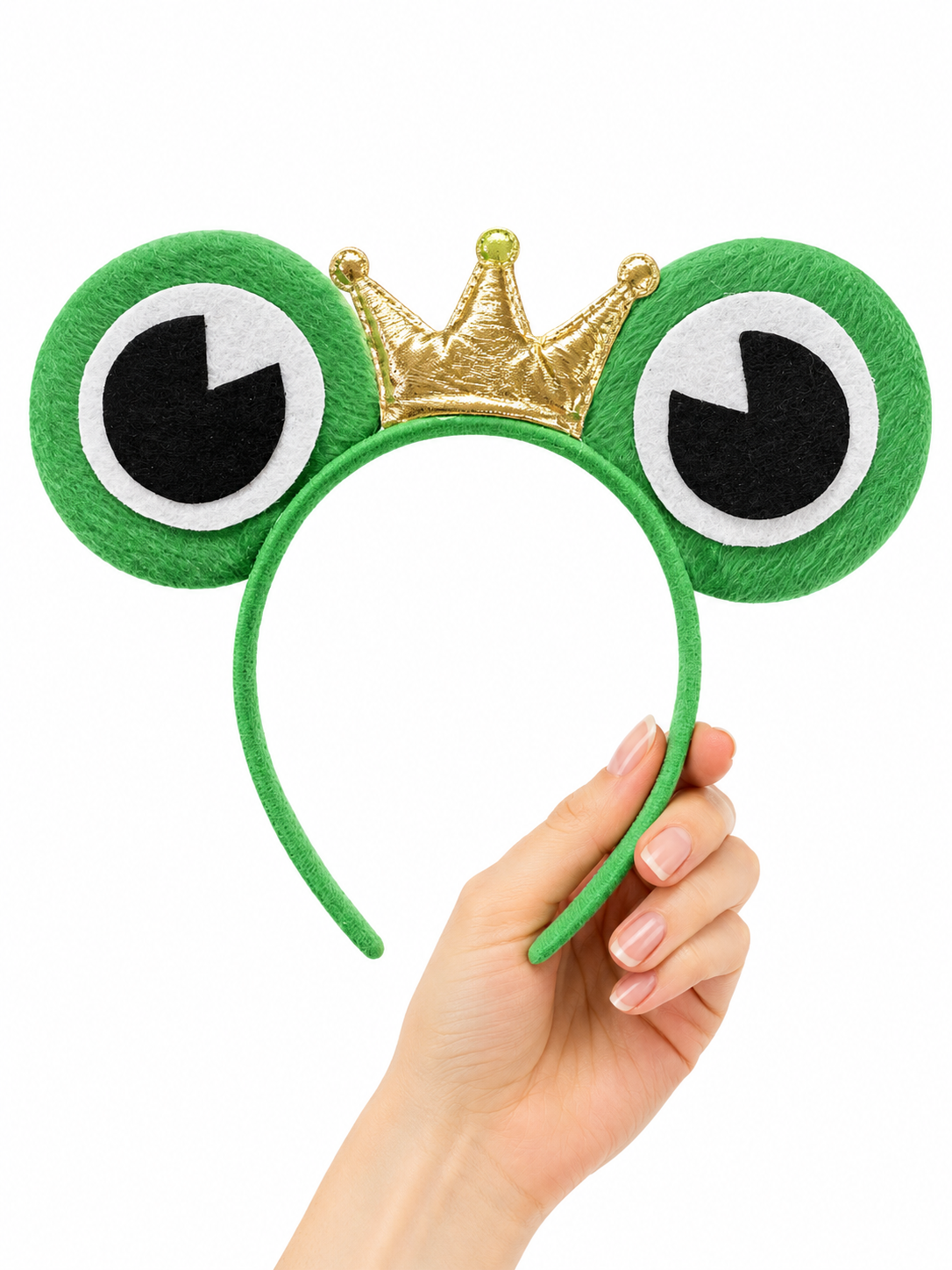 Froschkönig Haarreif mit Krone