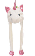 Einhorn Mütze – Plüsch Tiermütze