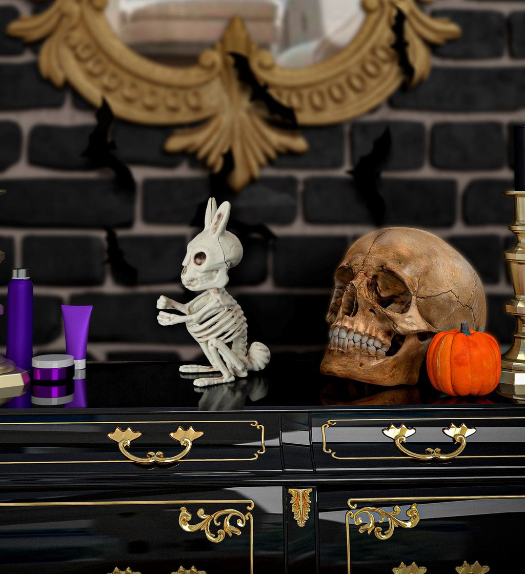 Hasen Skelett – Scary Rabbit Deko