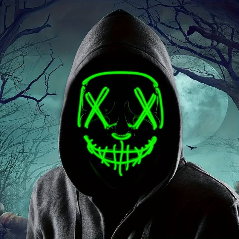 LED Maske – Purge Halloween Maske