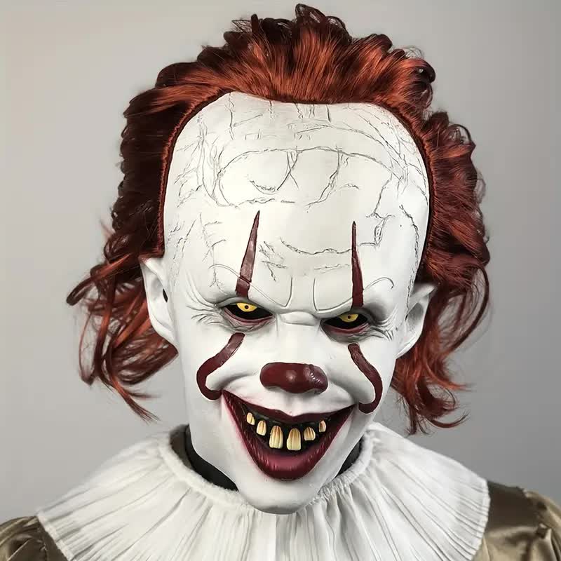 Pennywise Maske – Horror Clown Maske