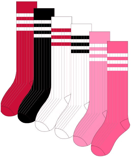 Cheerleader Strümpfe – Overknee Socken