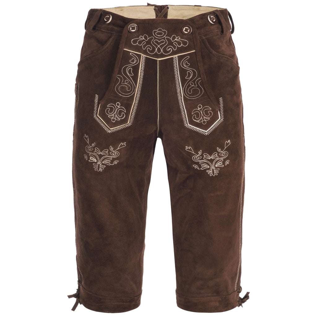 Kniebund Lederhose mit Träger – Oktoberfest