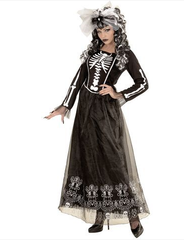 La Catrina Kostüm – Skelett Tag der Toten