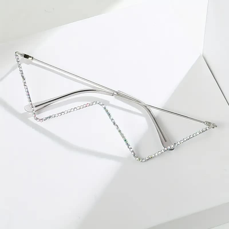 Influencer Brille mit Strass – Hollywood