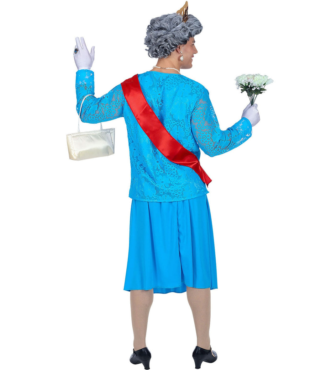 Queen Elisabeth Kostüm für Herren – lustig