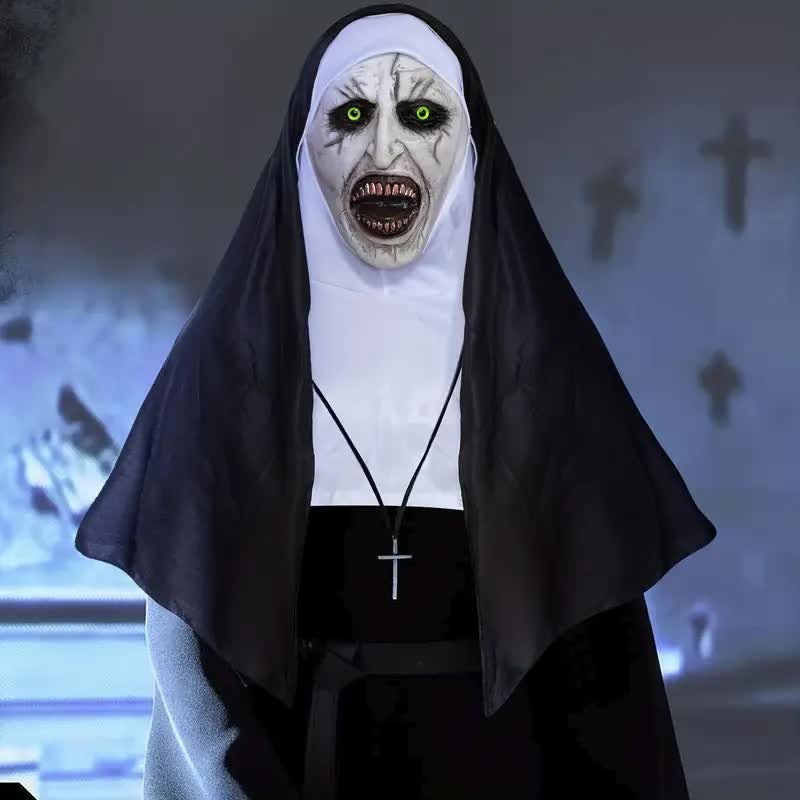 Horror Nonne Maske – The Nun Latexmaske