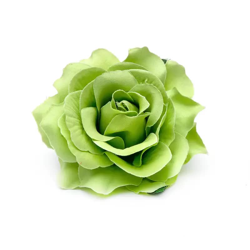 Rose Blume als Anstecker und Haarclip