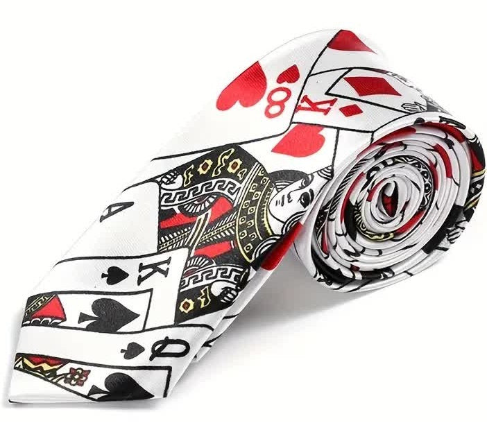 Casino Krawatte – Jasskarten Las Vegas