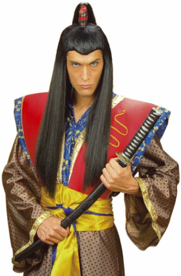 Samurai Perücke – China & Asien