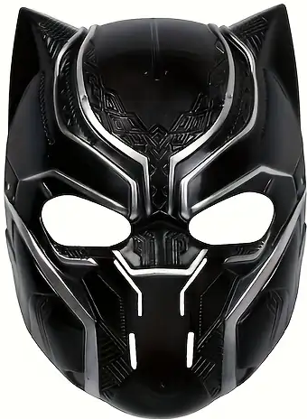 Black Panther Maske für Kinder – Superhelden Maske