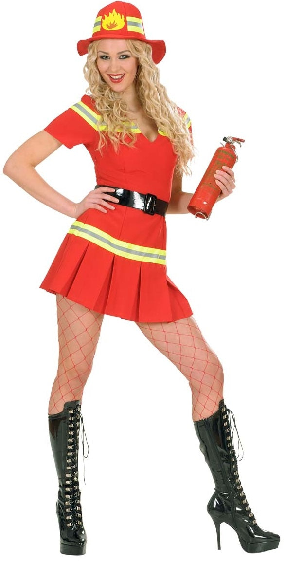 Feuerwehrfrau Kostüm für Damen