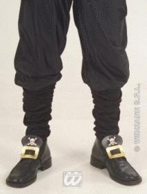 Piraten Schuhschnallen mit Totenkopf