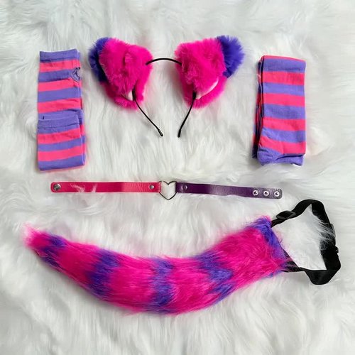 Grinsekatze Set – Alice im Wunderland
