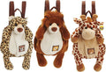 Safari Rucksack – Leopard, Löwe und Giraffe