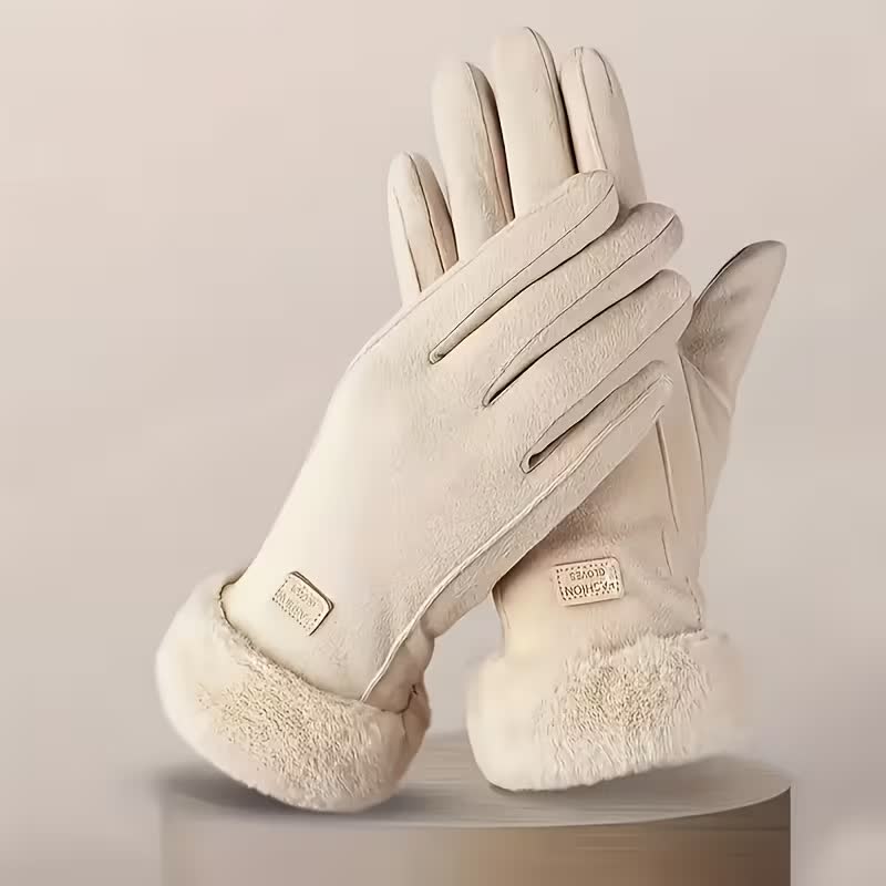 Weiche Handschuhe mit Fütterung