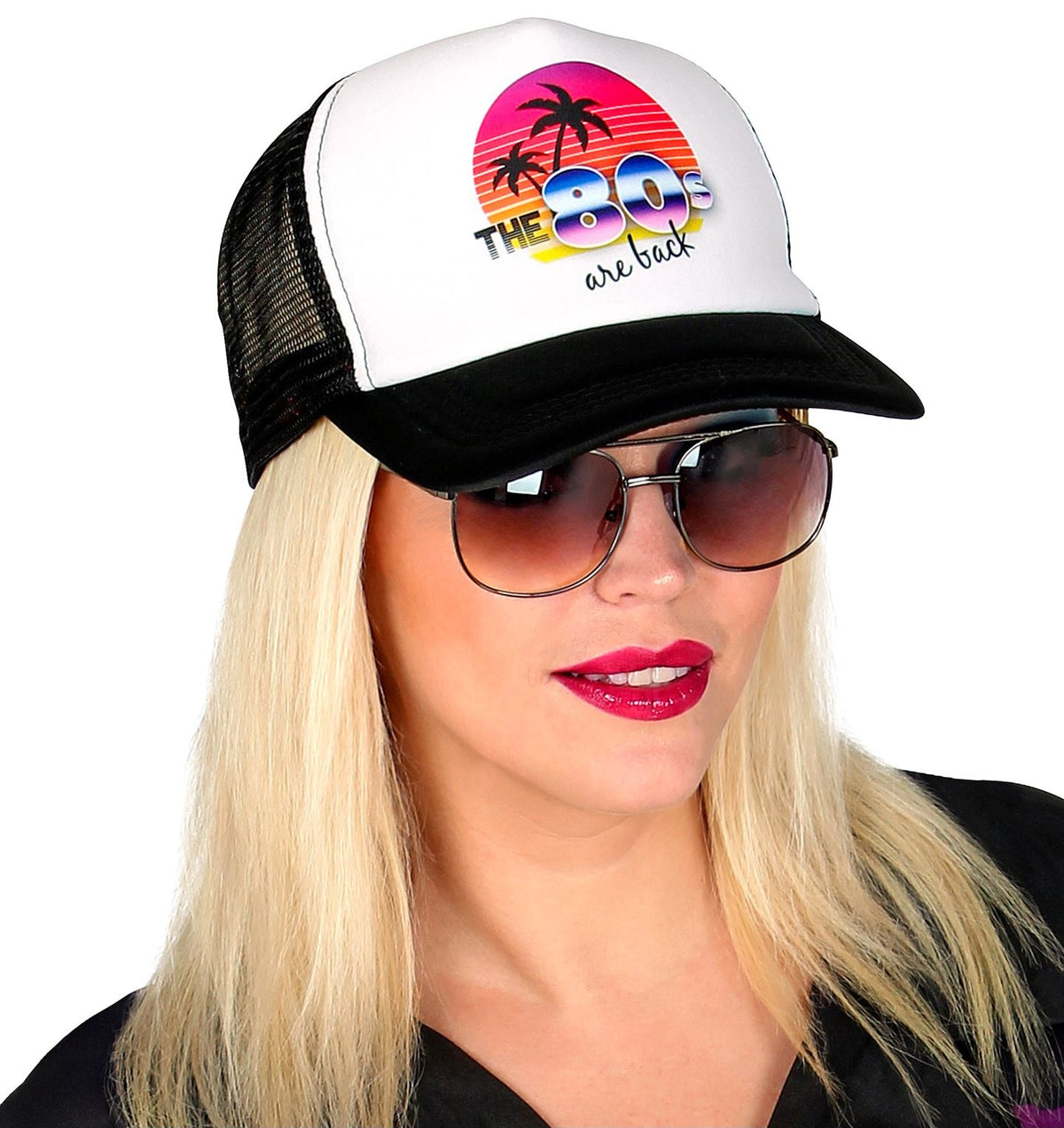 80er Jahre Cap – 80s Mottoparty Kappe