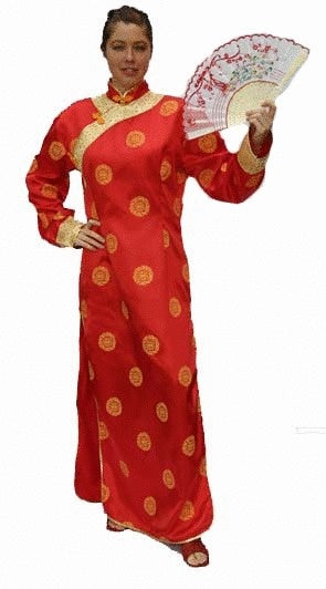 Kimono Damenkostüm – Chinesin