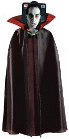Umhang mit Kragen – Vampir & Teufel Cape