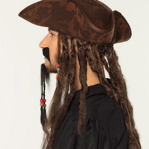 Piratenbart – Schnurrbart und Kinnbart