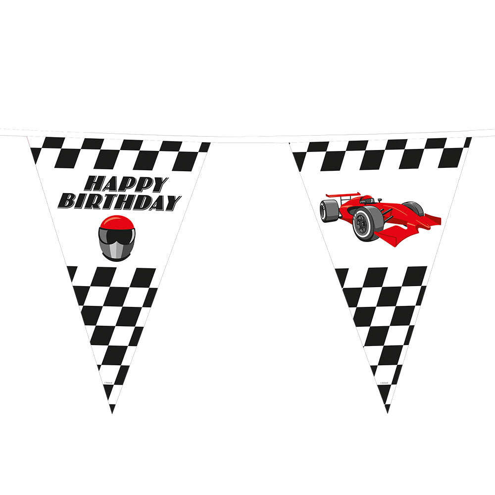 Rennfahrer Wimpelkette – Motorsport Girlande