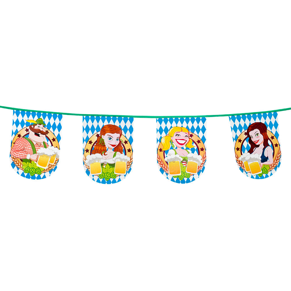 Oktoberfest Wimpelkette – Bayern Girlande