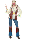 Bohemian Kostüm Damen – Hippie Flower Power