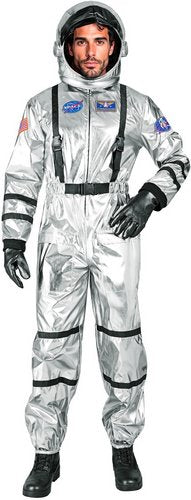 Astronaut Kostüm metallisch irisierend – Damen und Herren