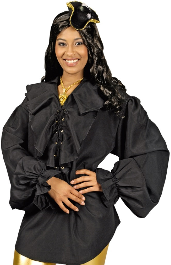 Piratenbluse uni