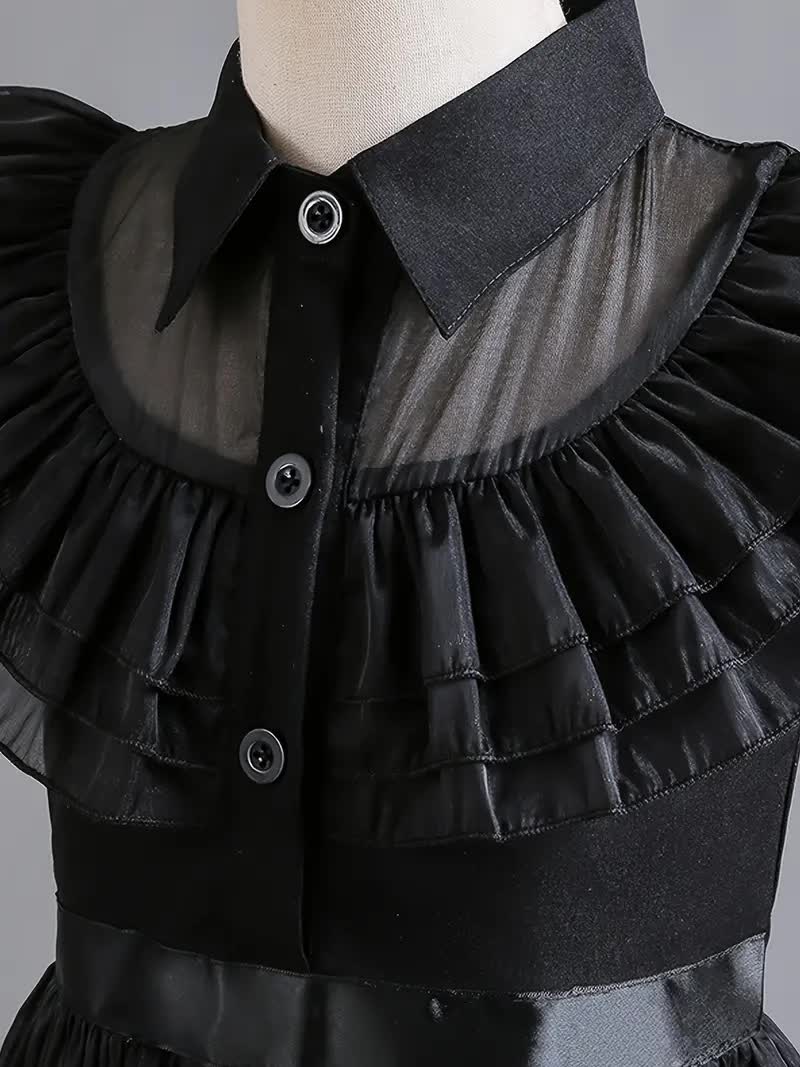 Wednesday Ballkleid für Mädchen – Addams Family