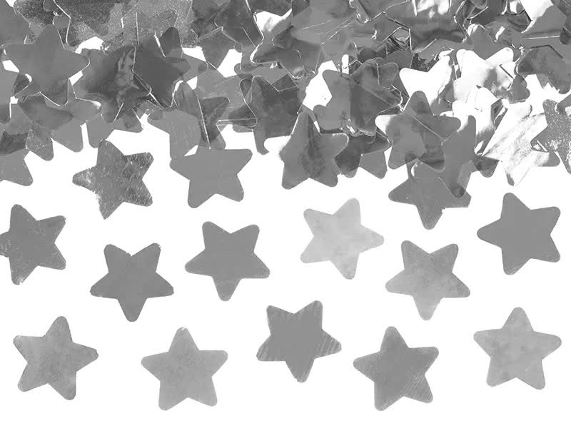 Konfettikanone Sterne – Weihnachten & Silvester
