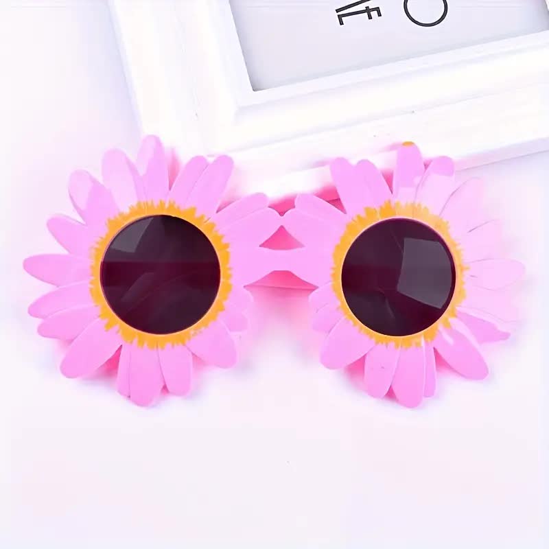 Blumen Brille – Hippie Partybrille