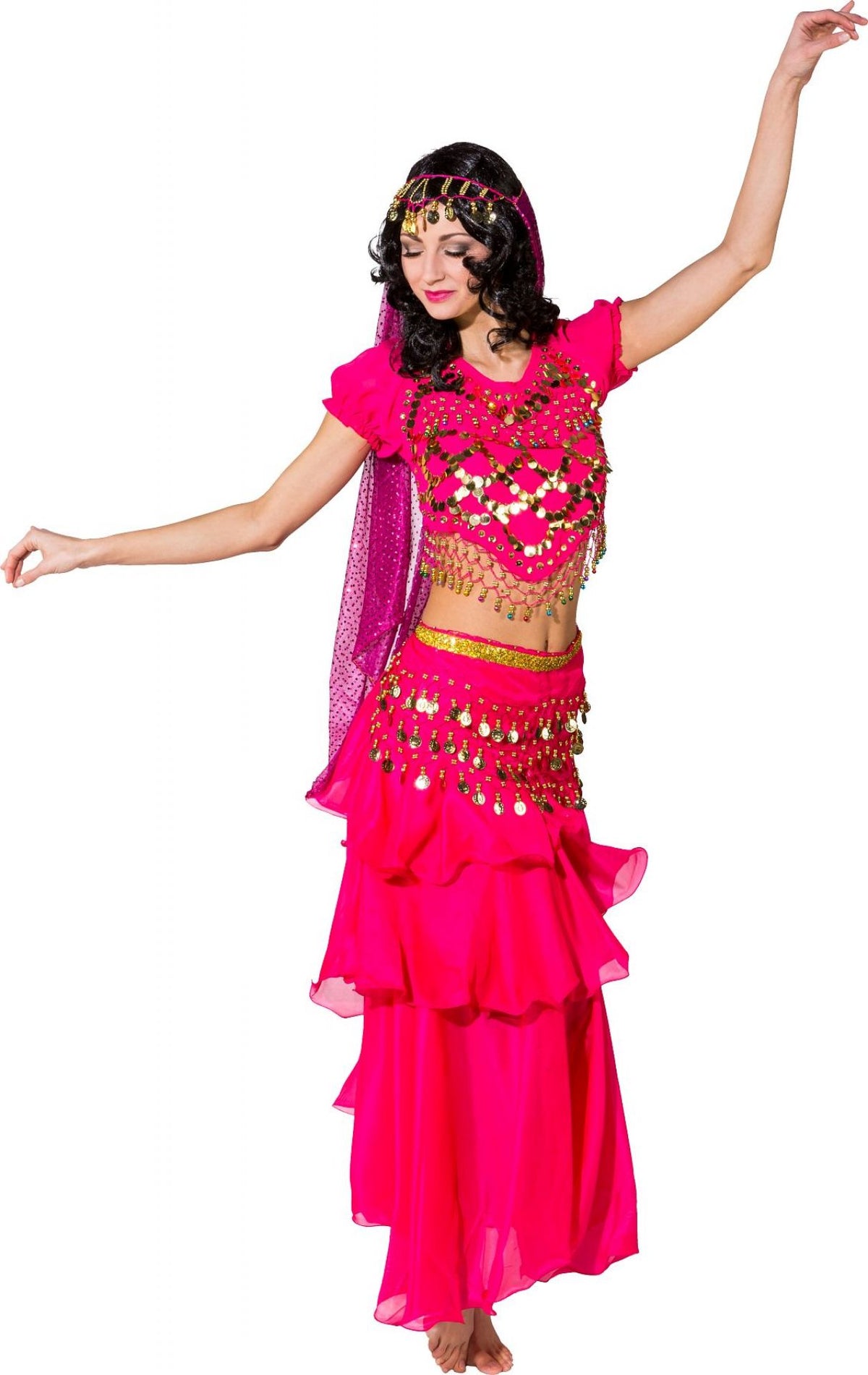 Bauchtänzerin Kostüm Bollywood für Damen