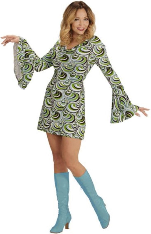 Schlager Kleid Damen – 70er Jahre