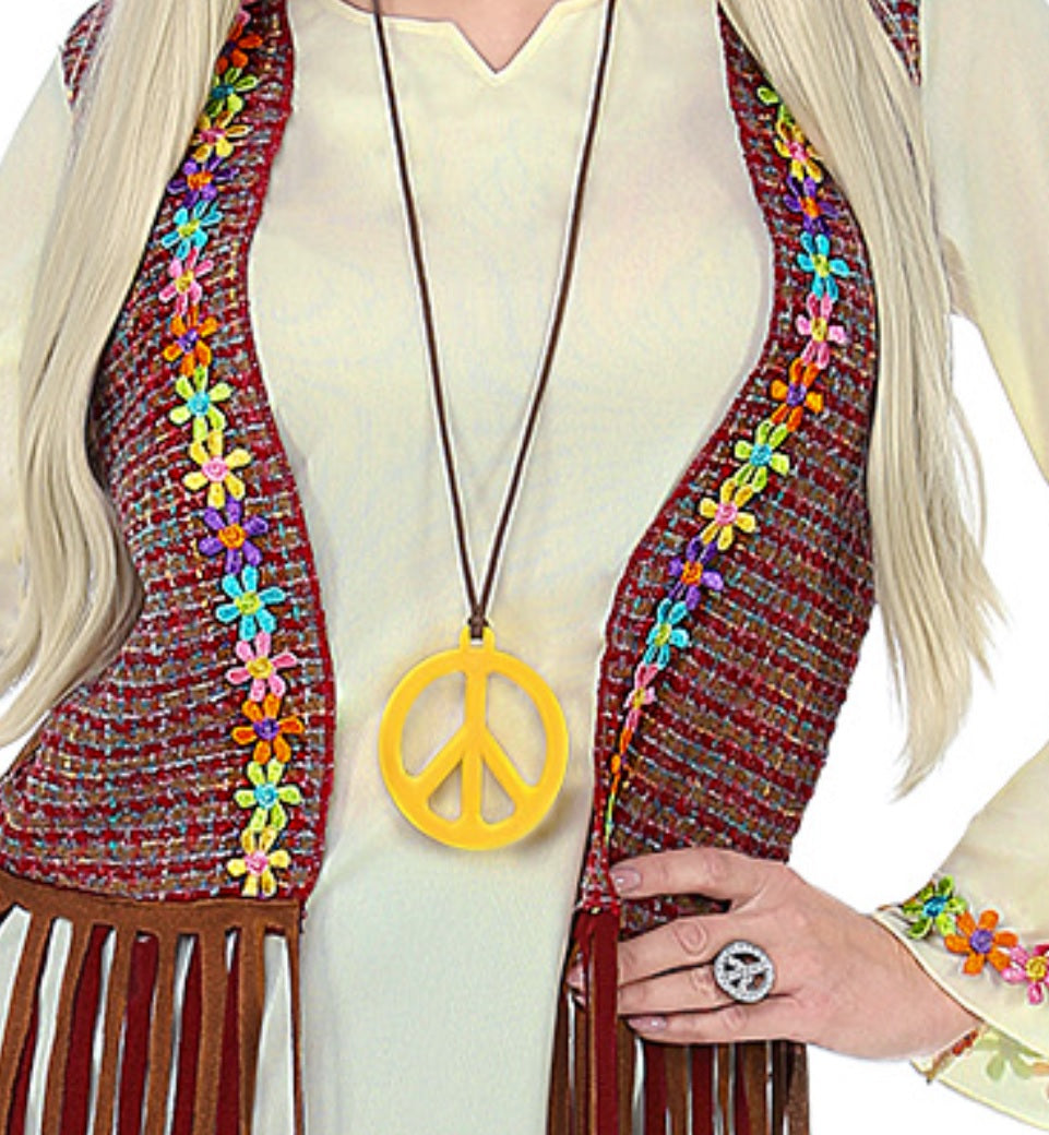 Bohemian Kostüm Damen – Hippie Flower Power