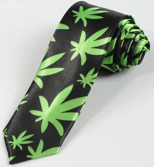 Cannabis Krawatte – Hanf Reggae