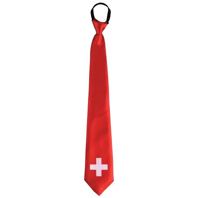 Schweizer Krawatte Deluxe – Schweizerkreuz