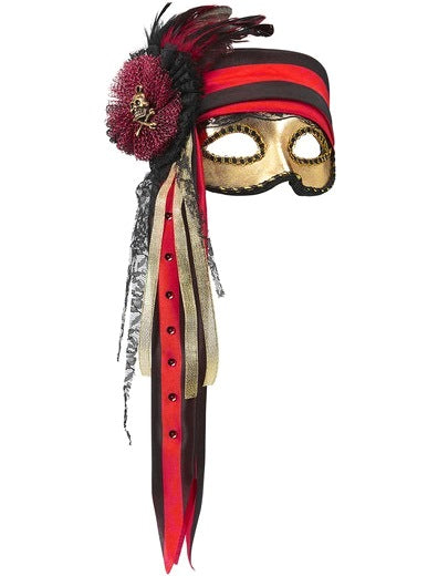 Venezianische Augenmaske – Pirat & Orient