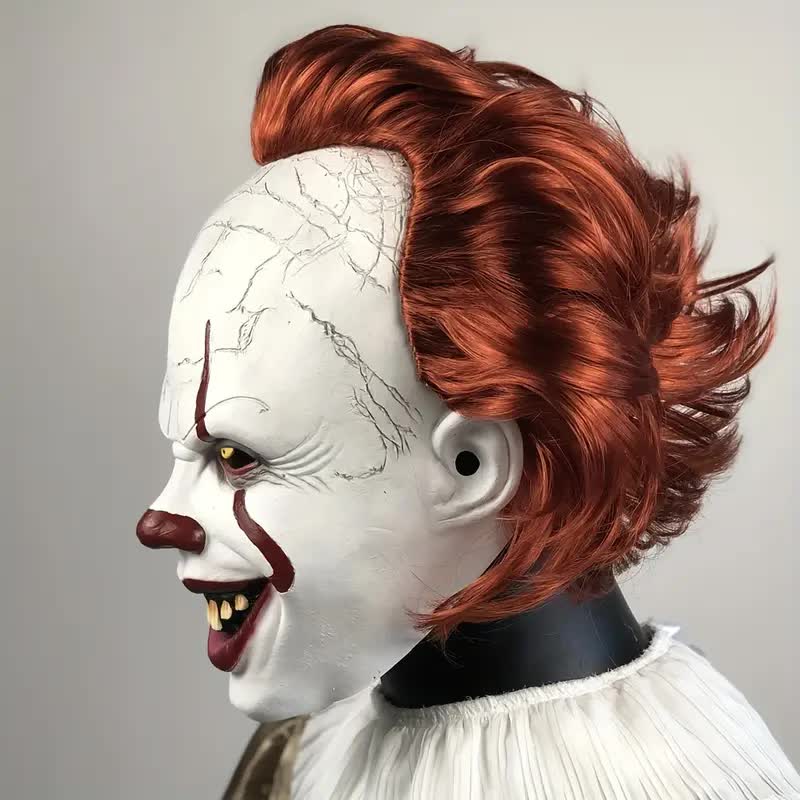 Pennywise Maske – Horror Clown Maske