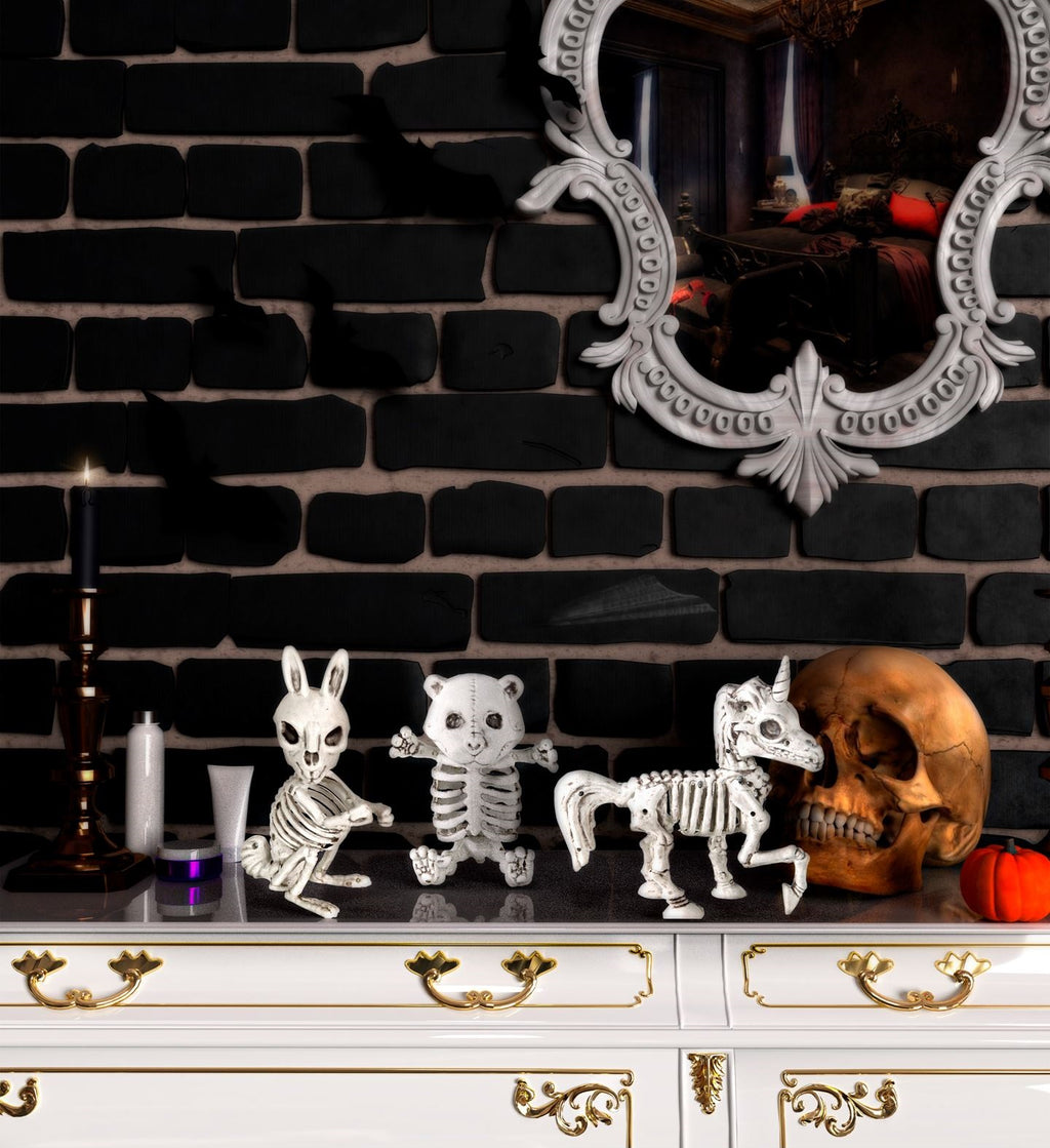 Einhorn Skelett – Halloween Dekoration