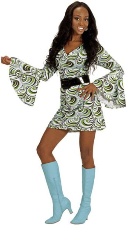 Schlager Kleid Damen – 70er Jahre